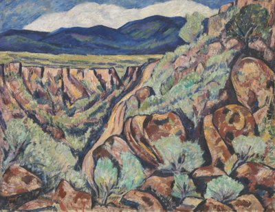 Landscape, New Mexico by Marsden Hartley